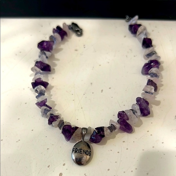 blue nile Jewelry - Amethyst crystal bracelet new in box